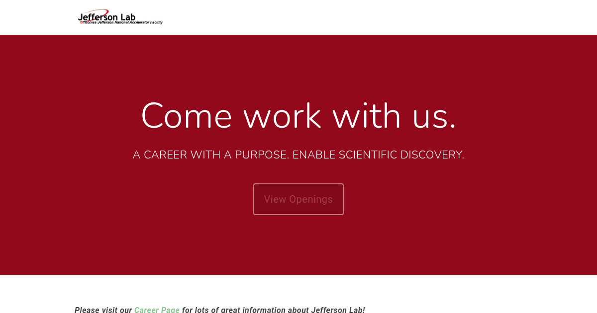 DC Power Systems Electrical Engineer at Jefferson Lab