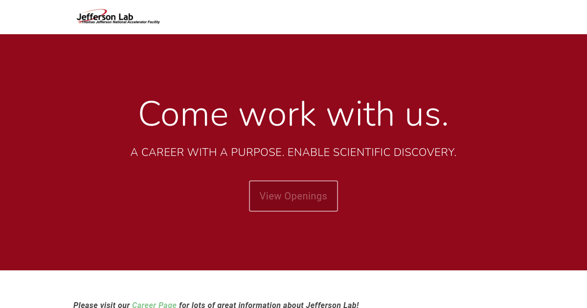 Master HVAC Technician at Jefferson Lab